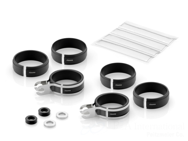 リゾマ Rizoma ウィンカー FR028B、2点セット rizoma / リゾマ ウインカーアダプター FR228