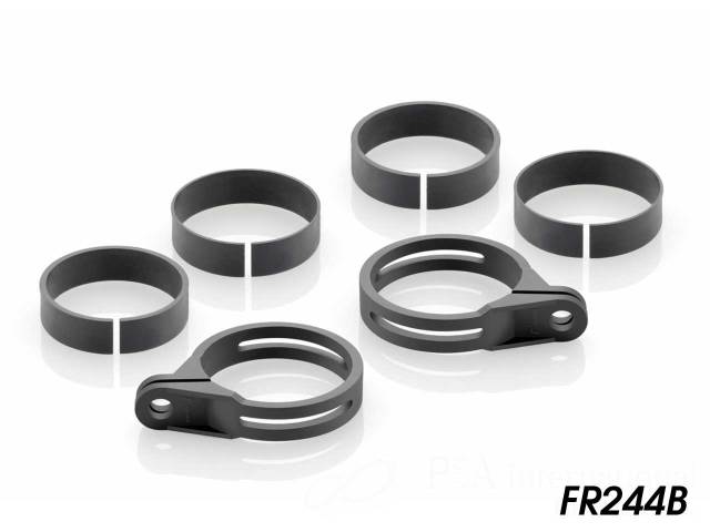 ［未使用］リゾマ Rizoma ウィンカー FR028B、2点セット rizoma / リゾマ フロントウィンカー取付キット フロントフォーク用