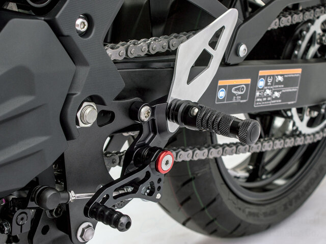 ギルズツーリング アジャスタブルバックステップ FXR Ninja400