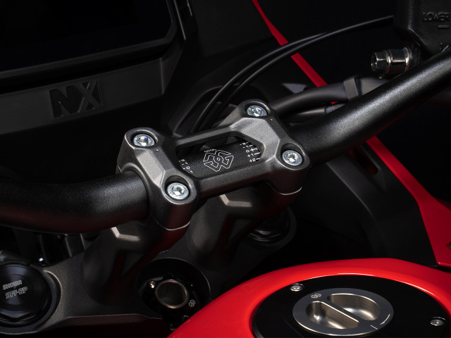 OVER製RS660用ハンドルキット+ギルヅシフトホルダーセット ギルズツーリング バーハンドルバー