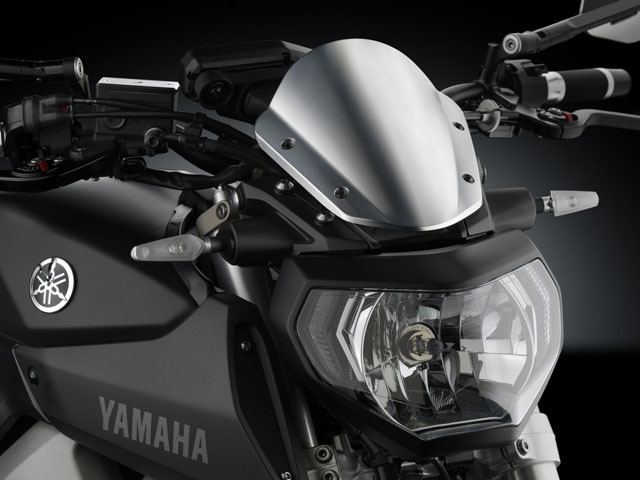 Rizoma リゾマ ヘッドライトフェアリング アルミ Yamaha Mt 09 Mt 07