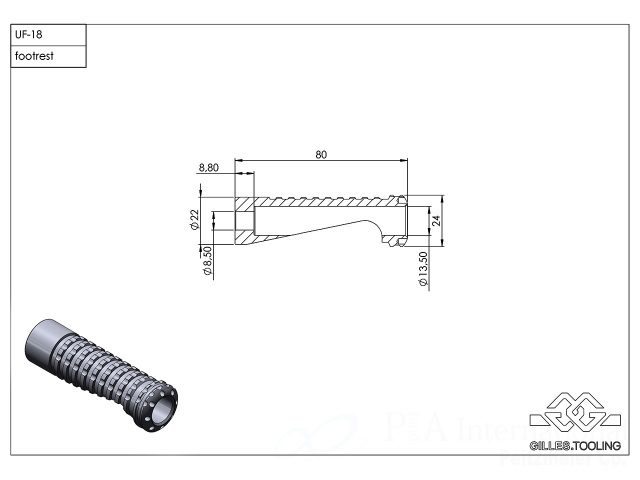 ギルズ レーシング フットペグ セット Kawasaki ZX-10R ライダー用