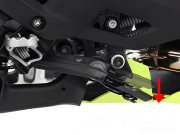 ワンダーリッヒ ブレーキペダルロワーニング BMW R1300GS / R1250GS