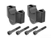 ヘプコ＆ベッカー ハンドルバーライザー 30mm アップ ブラック 4235-9555-3001