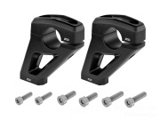 ヘプコ＆ベッカー ハンドルバー セットバックライザー 30mmアップ / 26mmセットバック BMW R12 G/S