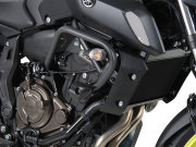 ヘプコ＆ベッカー エンジンガード ダークグレー YAMAHA MT-07