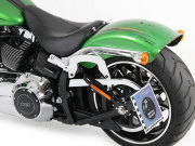ヘプコ＆ベッカー 正規品 サイドソフトケースホルダー(キャリア)「C-Bow」 ハーレー Softail / ソフテイル