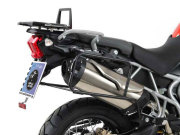 ヘプコ＆ベッカー 正規品 トップケースホルダー(キャリア) (アルミラック)ブラック Triumph Tiger 800/XC