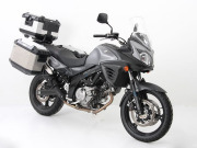 ヘプコ＆ベッカー 正規品 サイドケースホルダー + Xplorer(Cutout)セット SUZUKI V-Strom650 ('12-)