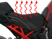 Wunderlich フロント/リア シート 「Active Comfort」シートヒーター機能付 DUCATI ムルティストラーダ V4