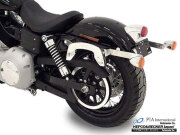 ヘプコ＆ベッカー サイドソフトケースホルダー(キャリア)「C-Bow」ハーレー Dyna/Super Glide/Super Custom/Street Bob/Low Rider