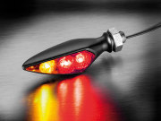 Kellermann / ケラーマン ウインカーRhombusS DF Dark/ ローンバスS DFダーク 尾灯/制動灯機能付きウインカー