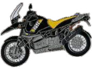 ピンバッチ BMW R1150GS Adv.