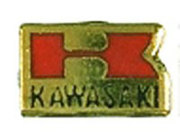 ピンバッチ Kawasaki ロゴ