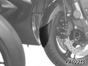 FJR1300 純正アクセサリー フットシールド ブラック 新品 YAMAHA FJR1300 カスタムパーツ