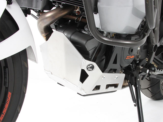 ヘプコ&ベッカー 正規品 KTM Super Adventure 1290 エンジンアンダーガード シルバー