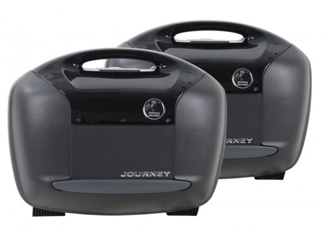 ヘプコ＆ベッカー 正規品 サイドケース ジャーニー Journey 42 ブラック