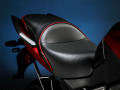 Sargent シート Kawasaki Versys レギュラーシート パイピング：ブラック