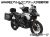 Wunderlich マルチサイドケースホルダー「uniRack」 BMW R1300GS Adventure BMW純正パニアケース搭載イメージ