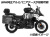 Wunderlich マルチサイドケースホルダー「uniRack」 BMW R1300GS Adventure BMW純正パニアケース搭載イメージ