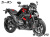 ワンダーリッヒ カーボン エンジンスポイラー BMW R1300R / R1300RS