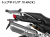 Wunderlichトップキャリア「X-RACK」 BMW F800GS / F750GS / F850GS