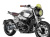 ワンダーリッヒ BMW RnineT スイングアームナンバープレートホルダー