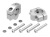ヘプコ＆ベッカー ハンドルバーライザー 20mm アップ シルバー 4230-7647-2009