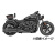 ヘプコ＆ベッカー リアキャリア 「Solorack / ソロラック」 Indian スカウト/Sixty Classic/Bobber
