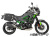 ヘプコ＆ベッカー サイドソフトケースホルダー(キャリア)「C-Bow」Kawasaki KLE500
