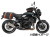 ヘプコ＆ベッカー サイドソフトケースホルダー(キャリア)「C-Bow」Kawasaki Z900RS / Z900RS Café