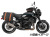 ヘプコ＆ベッカー サイドソフトケースホルダー(キャリア)「C-Bow」Kawasaki Z900RS / Z900RS Café