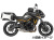 ヘプコ＆ベッカー サイドソフトケースホルダー「C-Bow」Kawasaki Ninja650 / Z650 / Z650S