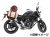ヘプコ＆ベッカー サイドソフトケースホルダー(キャリア)「C-Bow」 SUZUKI SV650 / SV650X