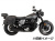 ヘプコ＆ベッカー サイドソフトケースホルダー(キャリア)「C-Bow」 Moto Guzzi V9 Roamer / Bobber/Specail Edition
