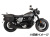 ヘプコ＆ベッカー サイドソフトケースホルダー(キャリア)「C-Bow」 Moto Guzzi V9 Roamer / Bobber/Specail Edition