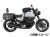 ヘプコ＆ベッカー サイドソフトケースホルダー(キャリア)「C-Bow」 MOTOGUZZI V7 Stone/Special/Sport