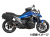 ヘプコ＆ベッカー サイドソフトケースホルダー(キャリア)「C-Bow」BMW R1300R