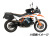 ヘプコ＆ベッカー サイドソフトケースホルダー(キャリア)「C-Bow」KTM 890/790 Adventure/R
