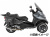 ヘプコ＆ベッカー サイドソフトケースホルダー(キャリア)「C-Bow」 Piaggio MP3 500 / MP3 350