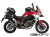 ヘプコ＆ベッカー サイドソフトケースホルダー(キャリア)「C-Bow」 DUCATI ムルティストラーダ V4