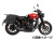 ヘプコ＆ベッカー サイドソフトケースホルダー(キャリア)「C-Bow」 Royal Enfield ハンター350