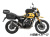 ヘプコ＆ベッカー サイドソフトケースホルダー(キャリア)「C-Bow」 Triumph スクランブラー400XC