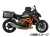 ヘプコ＆ベッカー サイドソフトケースホルダー(キャリア)「C-Bow」 KTM 1390 スーパーデューク R EVO