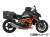 ヘプコ＆ベッカー サイドソフトケースホルダー(キャリア)「C-Bow」 KTM 1390 スーパーデューク R EVO