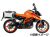 ヘプコ＆ベッカー サイドソフトケースホルダー(キャリア)「C-Bow」 KTM 390 DUKE ('24-)