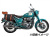 ヘプコ＆ベッカー サイドソフトケースホルダー(キャリア)「C-Bow」 Royal Enfield クラシック650