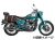 ヘプコ＆ベッカー サイドソフトケースホルダー(キャリア)「C-Bow」 Royal Enfield クラシック650
