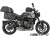 ヘプコ＆ベッカー サイドソフトケースホルダー(キャリア)「C-Bow」Triumph トライデント 660