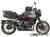 ヘプコ＆ベッカー サイドソフトケースホルダー(キャリア)「C-Bow」Triumph トライデント 800